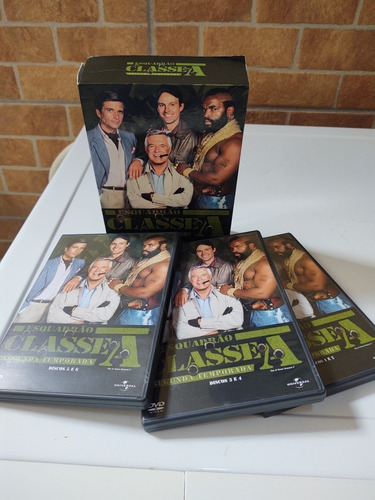 Dvd Box Esquadrão Classe A 2 Temporada Completa. (Usado)