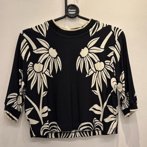 Conjunto Farm Saia Midi E Cropped Tropical Surreal
