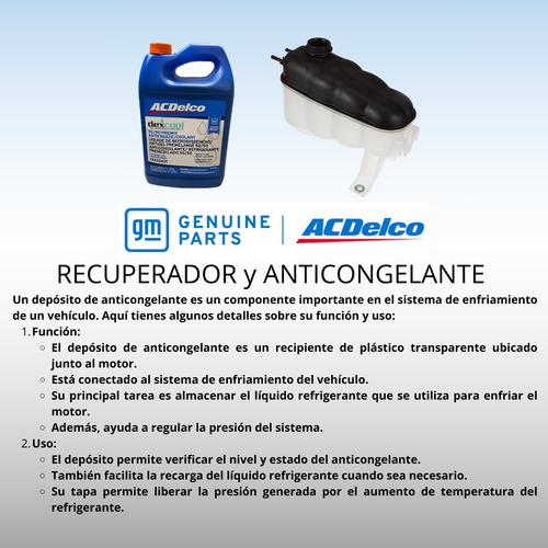 Kit De Enfriamiento Cheyenne 4.3 5.3 2014-2021 Acdelco