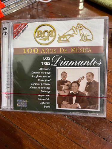 Los Tres Diamantes 100 Años De Música 40 Temas /2cds Cd #476