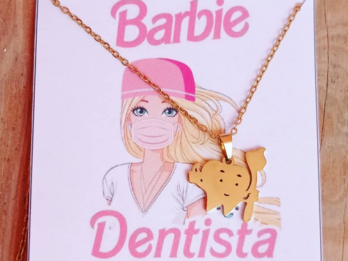 Collares Profesiones Barbie