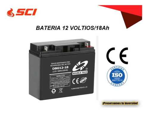 Batería 12v 18ah