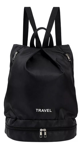 M Mochila De Natación Con Compartimento Para Zapatos -