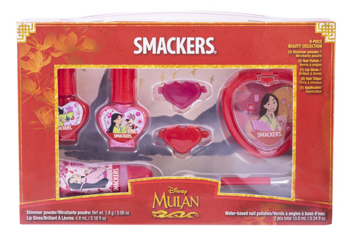 Lip Smacker S Disney Mulan - Juego De Regalo De Maquillaje .