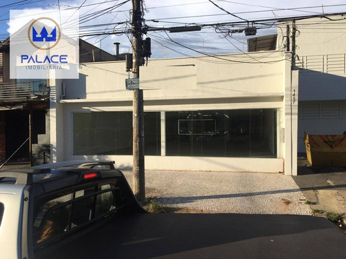 Salão Para Alugar, 300 M² Por R$ 9.000/mês - Paulista - Piracicaba/sp - Sl0152