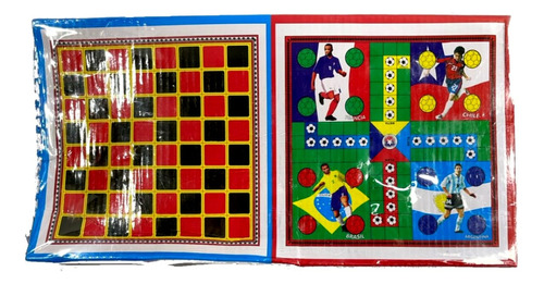 Juego De Mesa Dama + Ludo 2 En 1