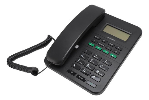 Teléfono Fijo Con Cable, Id De Llamada Lcd Muestra 5 Niveles