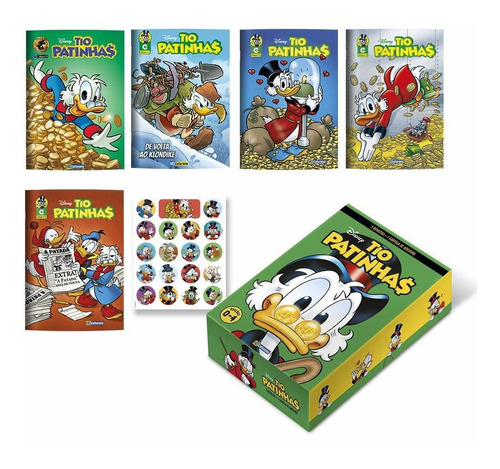 Livro Box Hq Disney Tio Patinhas - E Walt Disney