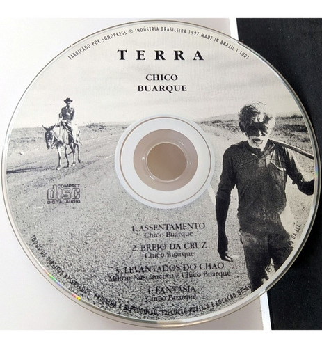 Imagem 3 de 4 de Cd Chico Buarque Terra