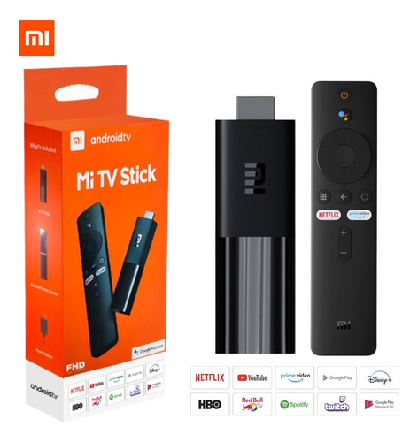 Imagen 3 de 5 de Xiaomi Mi Tv Stick Global Chromecast Android Tv Full Hd