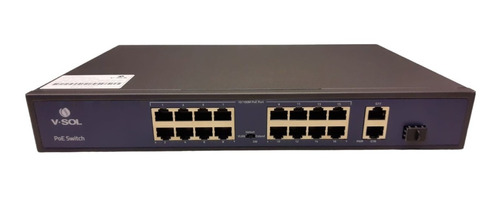 Vsol Switch V1016-2g-s-p 16*fe Poe + 2*ge Uplink + 1*sfp Up