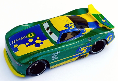 Miniatura Carros 3 Disney - N º 5 - Eric Braker- Syner G