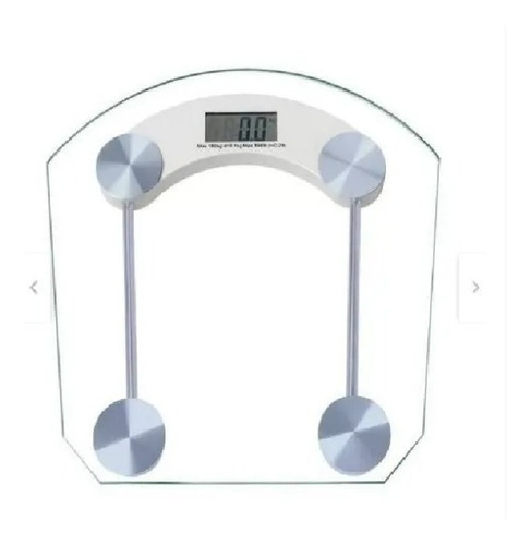 Balanza Digital De Baño 180kg Cuerpo Electronica Vidrio Tr R