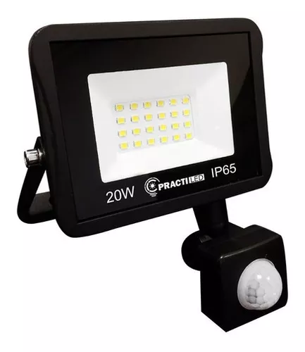 Reflector Led Solar Con Sensor Movimiento Luz Exterior