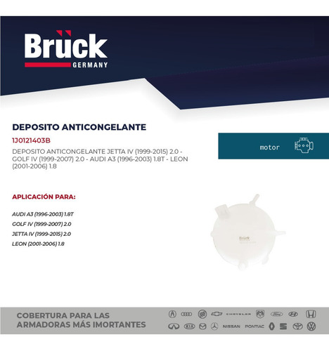 Deposito Anticongelante Jetta 99 1.8 20v 1j0121403b