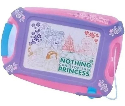 Princesas Disney Pizarra Magnetica Crea Dibuja Orig. Ditoys Color Rosa