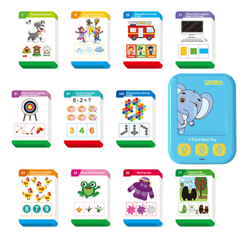 Tarjetas Flash Parlantes, Juguete Para Niños, Ortografía