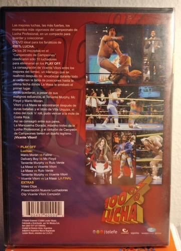 100 % Lucha (dvd) Nuevo!