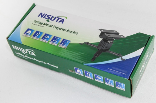 Imagen 2 de 8 de Soporte Proyector Techo Universal 20kg Nisuta Ns-sotvp Htec