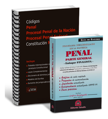 Promo 29: Guía De Estudio Finalista + Código Penal