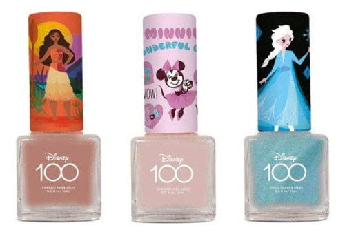 Disney 100 Set 3 Esmaltes Edición Especial Artistas Mix B