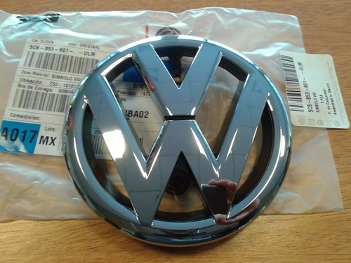 Emblema Vw Parrilla Vento 11/ Linea Nueva Original