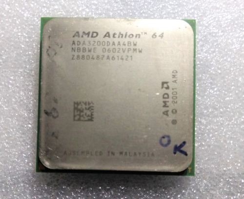Microprocesador Amd Athlon 64 3200+ Socket 939 - Kl Ventas