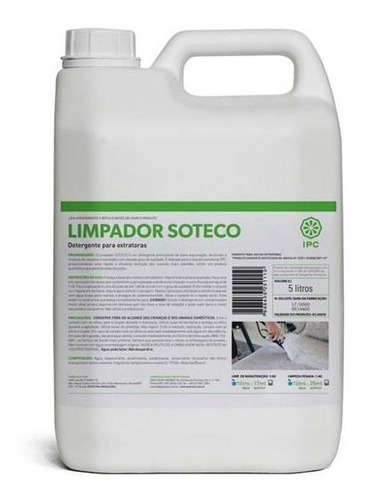 Limpador Soteco 5 Litros - Ipc Brasil