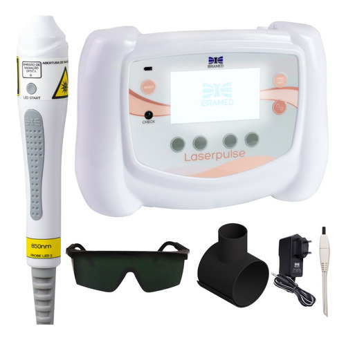 Laserpulse Portátil + Caneta Probe Laser 850nm Ibramed