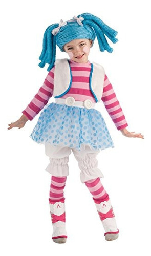 Manoplas Deluxe Lalaloopsy Childs Fluff And Stuff Costume On