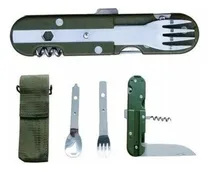 Comprar Cubiertos Multiuso Militar \u002F Camping \u002F De Acero.