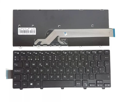 Teclado Español (sp) Dell Inspiron 14 3000 14 3441 14 3442