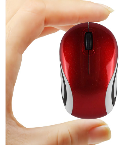 Mouse Elec Space Inalambrico/rojo