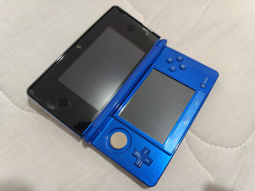 Old Nintendo 3ds Azul Cobalto Versión Japonesa 