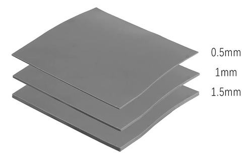 Thermal Pad - Parche Termico- 10x10cm - 12,8 W/mk -pack De 3