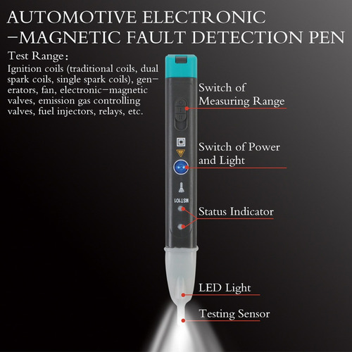 A Teste De Caneta De Teste De Bobina De Ignição Automotiva