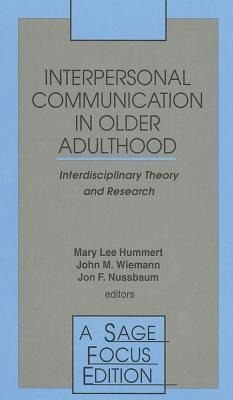 Libro Interpersonal Communication In Older Adulthood - Ma...