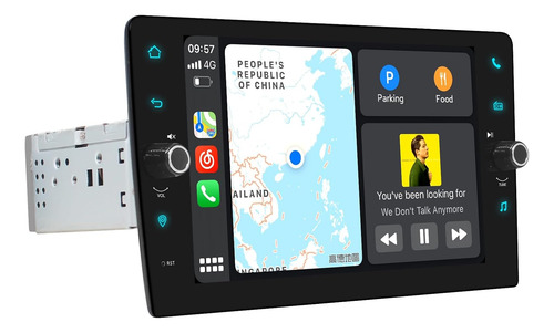 Radio De Coche 8 Estéreo Con Carplay Y Android Auto - 1280x