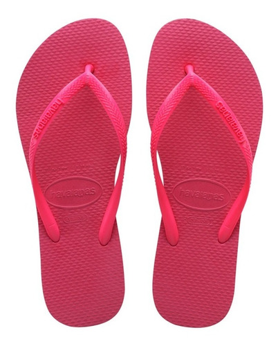 Ojotas Havaianas Slim Rosa Flux Envíos A Todo El País