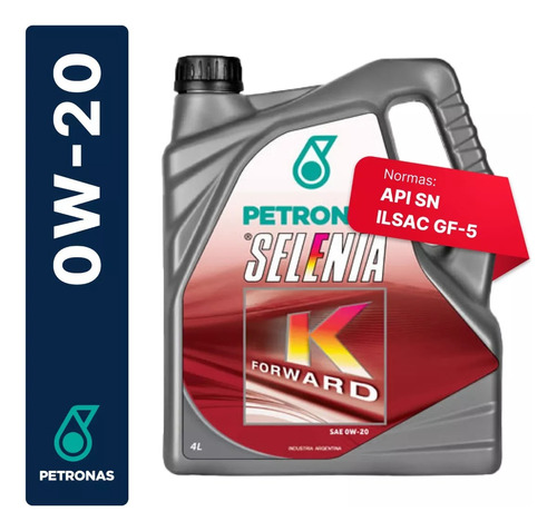 Aceite Petronas Selenia K Forward 0w-20 4l