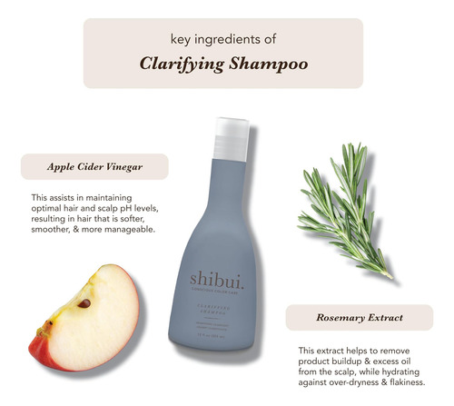Shampoo Clarificante Shibui, Limpa Profundamente, Purifica E