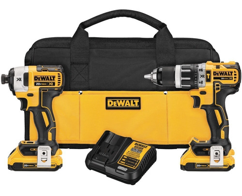 Taladro Percutor  Atornillador 20v Brushless Dewalt Dck287d2