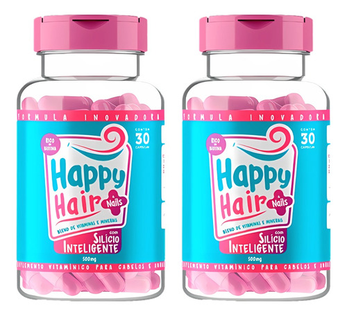 2x Happy Hair Con Silicio Inteligente