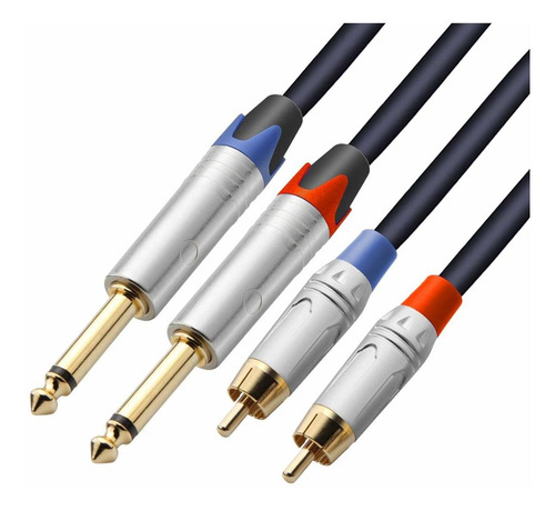 Negro ... Cable Interconexion Audio 2 Ts 14 A 2 Rca Mm Negro ... Cable Interconexion Audio 2 Ts 14 A 2 Rca Mm