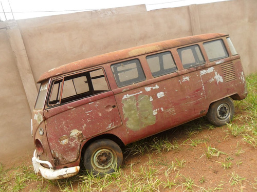 Kombi Vw Van Corujinha 1973 P/ Restaurar - Sem Motor