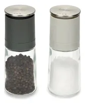 Comprar Set Salero Pimentero Joseph Joseph Duo Vidrio Mola Ceramica Color Gris