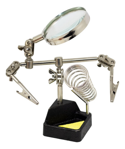 Kit Pirógrafo + Soporte Con Pinzas Y Lupa + Cuchilla Mihaba