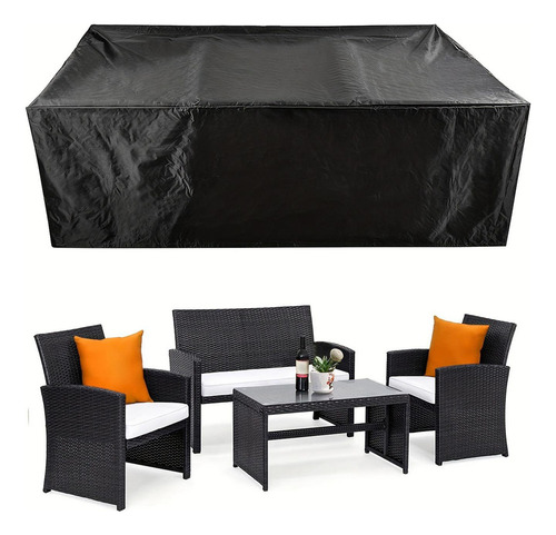Cubiertas Para Muebles De Jardín, Mesa Y 180cmx120cmx74cm