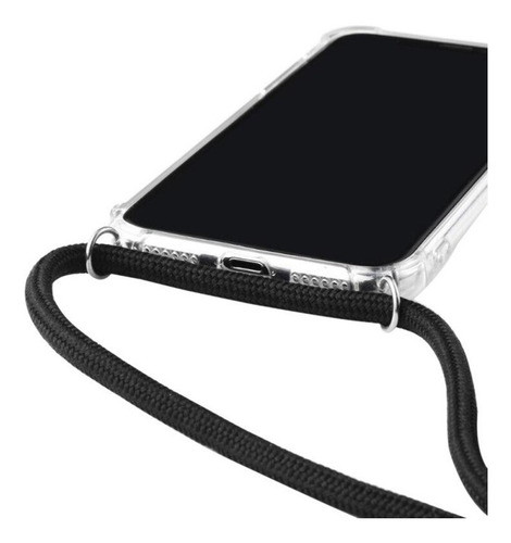 Imagen 3 de 8 de Funda Transparente Colgante Cordon Para Todos Los iPhone
