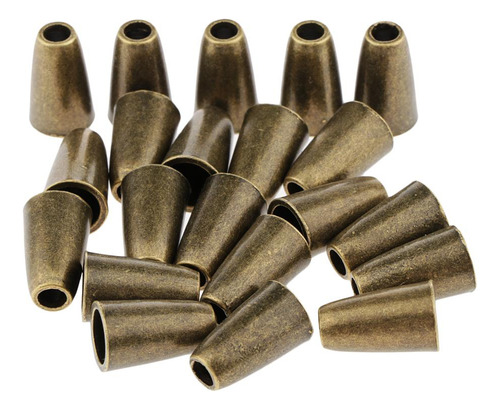 Cierre De Cordón Con Tapa Desmontable Bronce